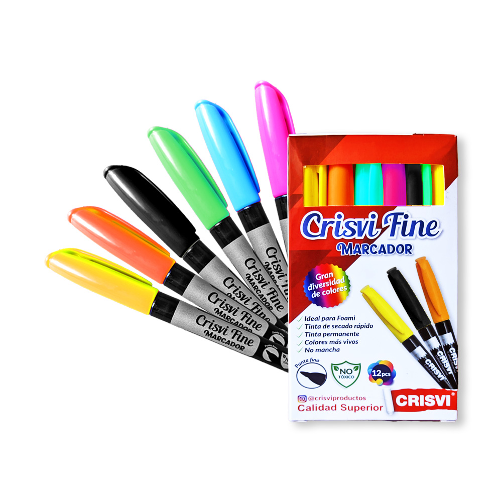 Portaclip | Marcador Crisvi Fine